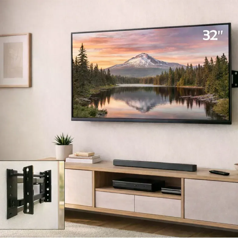 32 Inc - 22 Inc - 44 Inc Lcd Led Sabit Tv Askı Aparatı 56X140CM BS-32