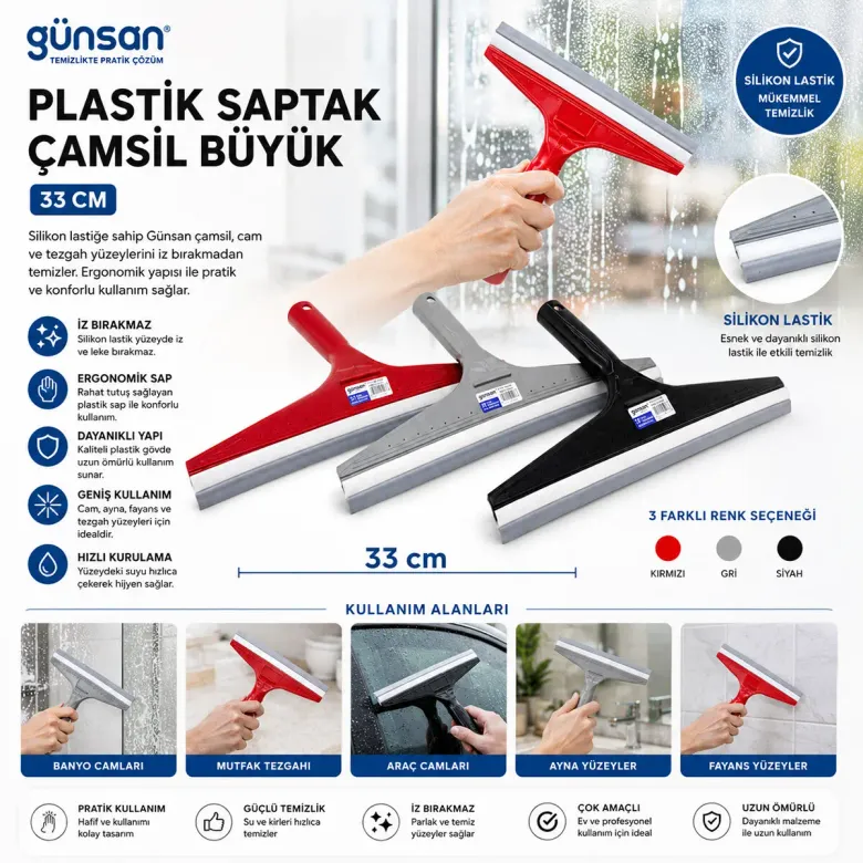 33CM BÜYÜK CAMSİL - ÇEKPAS (4745)