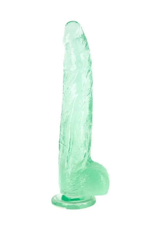 33Cm Yeşil Realistik Dildo No:154