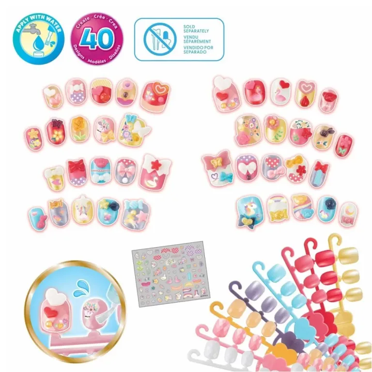 35059 Kalpler ve Kurdeleler - Yedek Tırnak Paketi +4 yaş