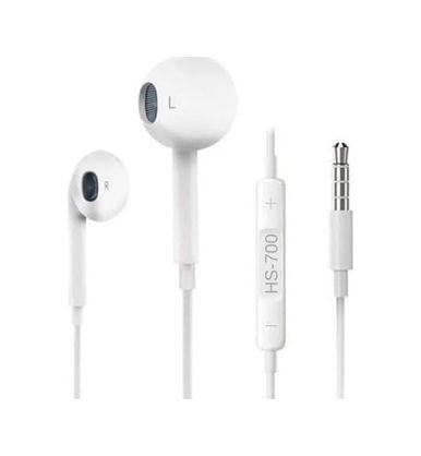 3C 126661718 Mikrofonlu 3.5Mm Genel Model Kulaklık Beyaz Hs-700
