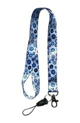 3dprototürk 57855210132253880184975 Nazar Boncuğu Boyun İpi Telefon Askısı Lanyard Acik Yeşil