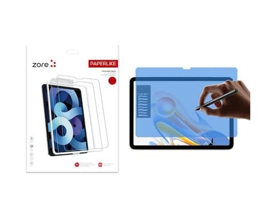 3M 131611395 Psr Aksesuar Apple İpad Air 11 2025 M3 Zore Paper-Like Ekran Koruyucu Kağıt Hissi, Yüksek Kaliteli Hd Görüntü, Kaymaz Yüzey, Ultra İnce Tasarım