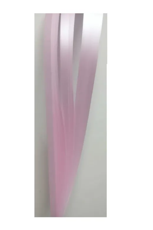 3mm-ALTN-50-QuillingSeti.com 3Mm Pembe Renkli 50 Adetli Sedefli Quilling Kağıdı