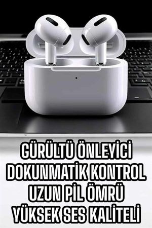 3.Nesil TWS Bluetooth Kulaklık Mikrofonlu ANC Özelliği Dokunmatik Kontrol