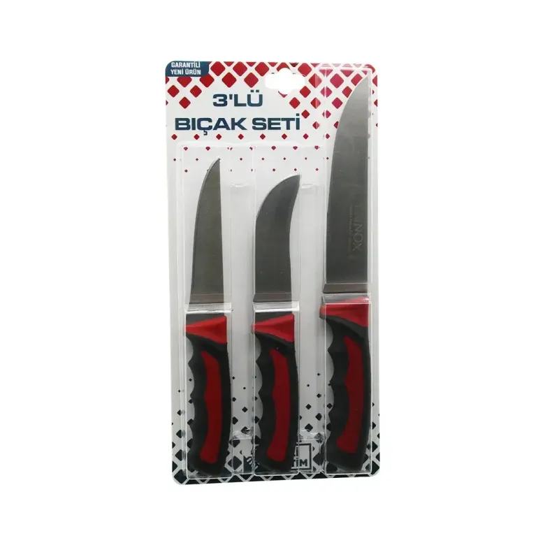 3PCS Kurban Bıçak Seti R-032K--R-320Y--R-0403 Kek Sıyırma - Deri Soyma=yüzme - Kurban Bıçak