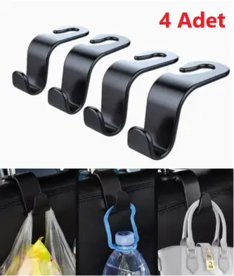 4 Adet Araba Koltuk Arkası Askı (4745)