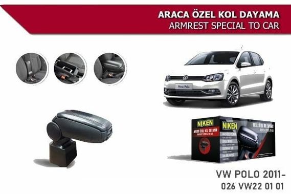 42011167 Volkswagen Polo Araca Özel Kol Dayama Kolçak 2009 Sonrası Niken