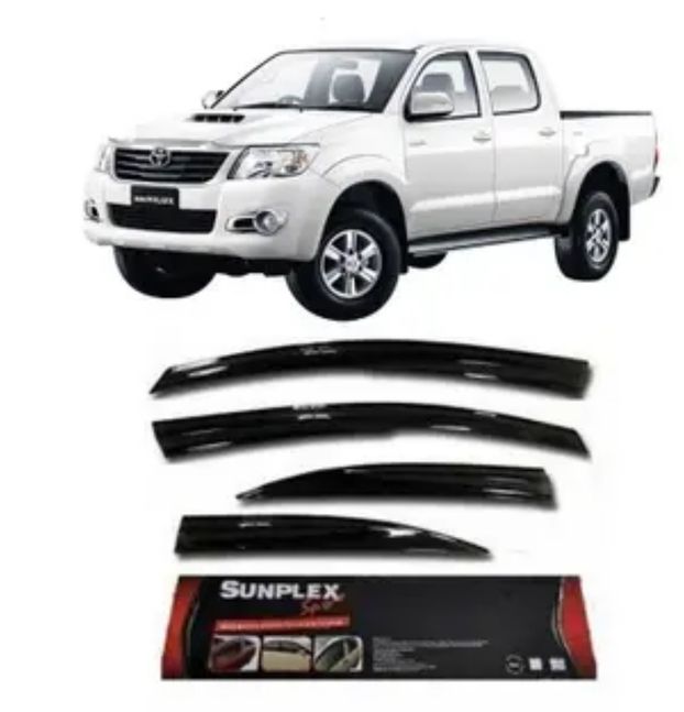 42528004 Toyota Uyumlu Hilux Mugen Cam Rüzgarlığı 2004-2022 Arası 4'lü Sunplex