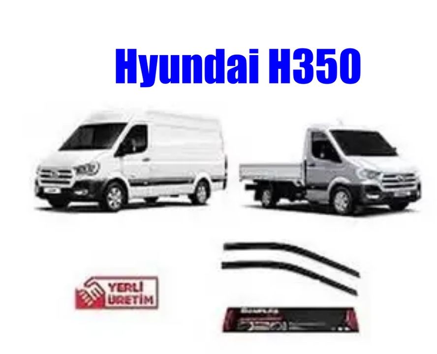 42528098 Hyundai H350 Mugen Cam Rüzgarlığı Tüm Modeller 2'li Sunplex