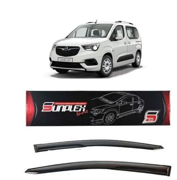 42528379 Opel Combo Mugen Cam Rüzgarlığı 2019 Sonrası 2'li Sunplex