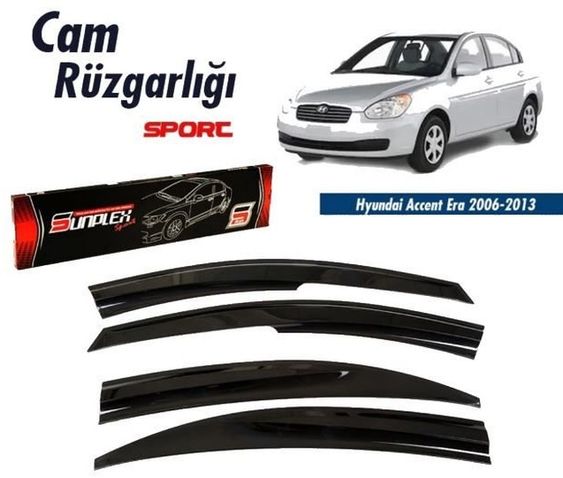 42528475 Hyundai Accent Era Mugen Cam Rüzgarlığı 2006-2013 Arası Sunplex