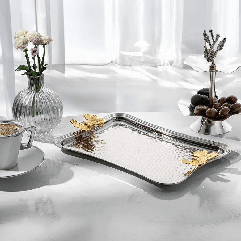 429,99 T- Emsan Butterfly Tepsi Platin