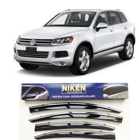 43204140 Volkswagen Touareg Kromlu Cam Rüzgarlığı Niken 2010+ Sonrası