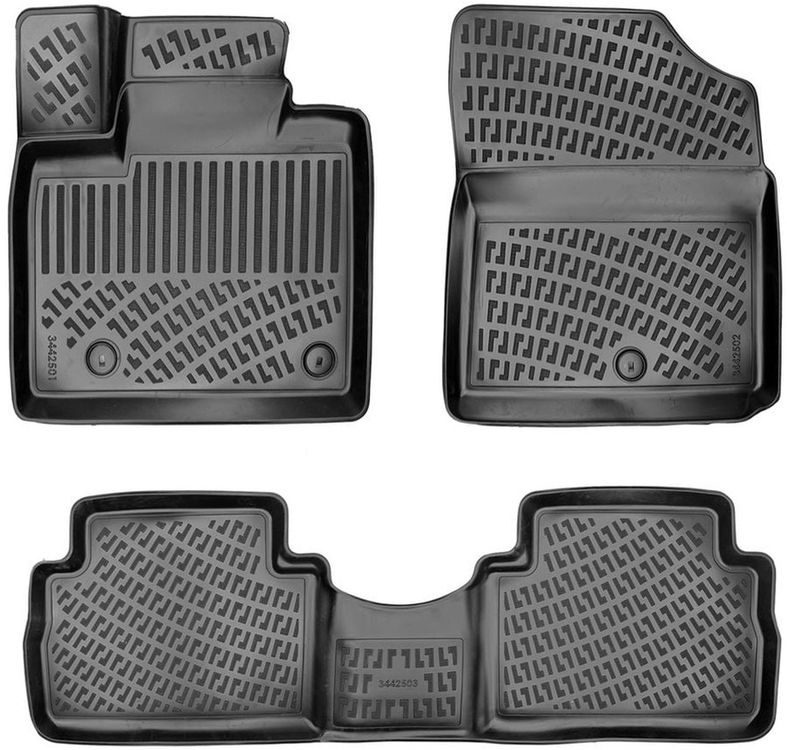 44337502 Hyundai Santafe Hybrit 3D Havuzlu Paspas 2020 Sonrası Rizline