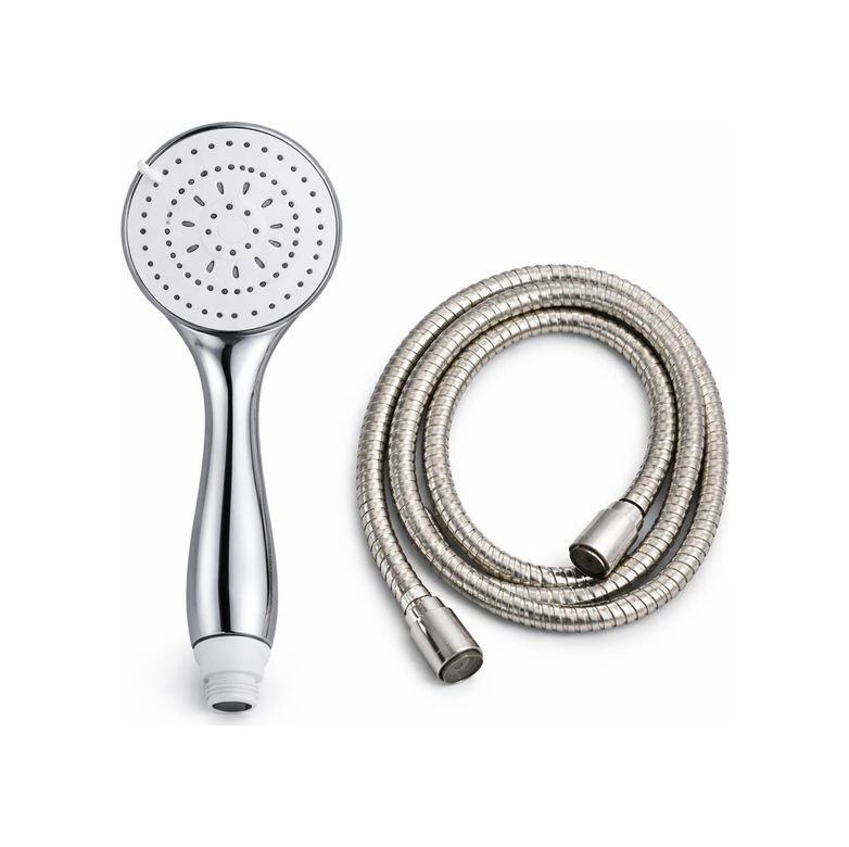 4444 Taş 133236537 Paslanmaz Çelik Duş Hortumu Ve El Duşu Seti, 150 Cm Esnek Hortum, Yüksek Basınçlı Duş Başlığı, Kireç Önleyici Nozullar, Evrensel Bağlantı, Banyo İçin,el Duşu Ve Paslanmaz Çelik Duş Hortumu Seti 150 Cm