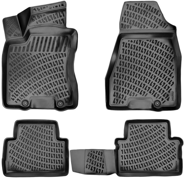 44515320 Nissan Xtrail 3D Havuzlu Paspas 2007-2013 Arası Rizline