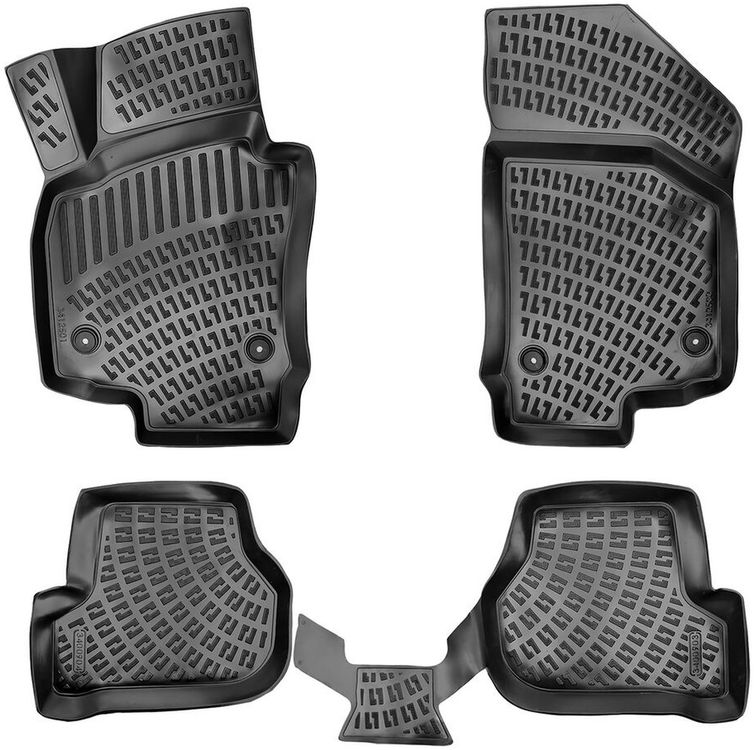 44700770 Seat Leon 3D Havuzlu Paspas 2005-2012 Arası Rizline