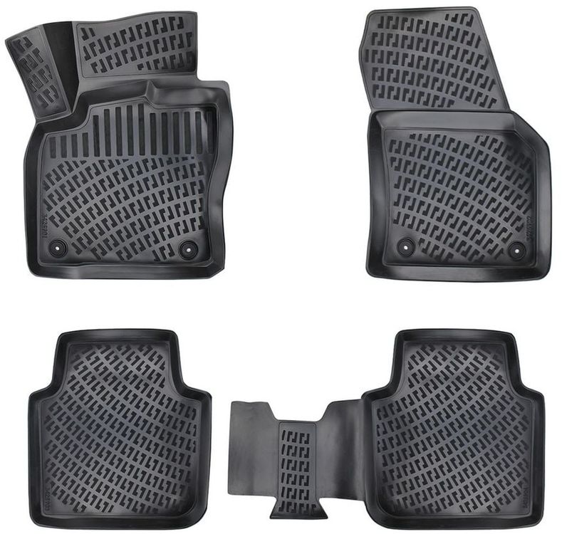 44872300 Vw Tiguan Allspace 3D Havuzlu Paspas 2016 Sonrası Rizline