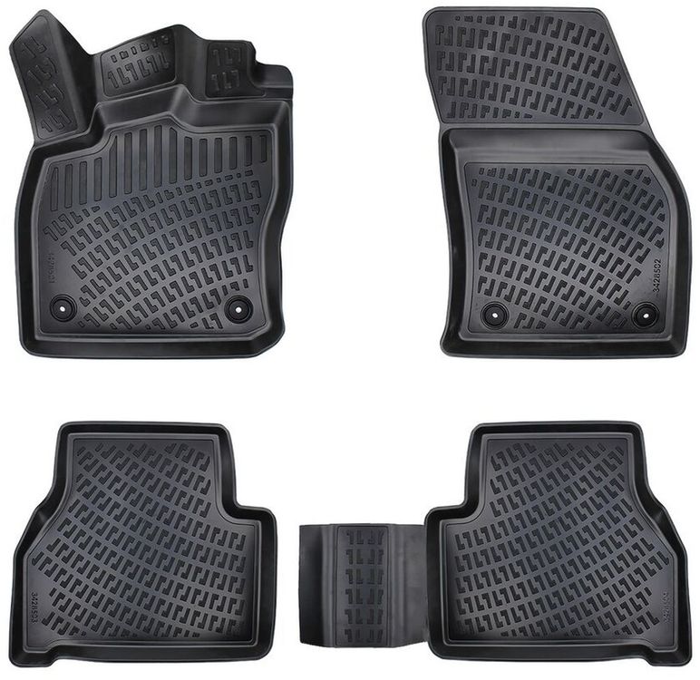 44872428 Vw Caddy 3D Havuzlu Paspas 2020 Sonrası Rizline