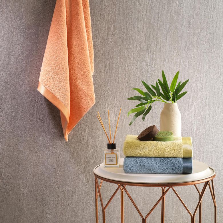 ₺449,9o Schafer Home Stone 50X90 Havlu-Kiremit