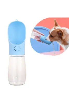 ® 450 ml Taşınabilir Butonlu Evcil Hayvan Suluğu