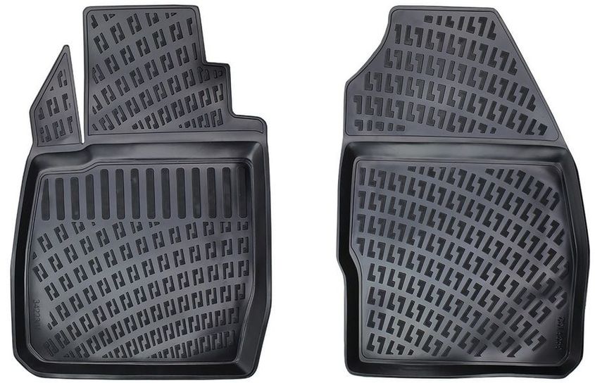 45201053 Ford Fiesta Panelvan 2 Parça 3D Paspas Siyah 2002-2008 Arası Rizline