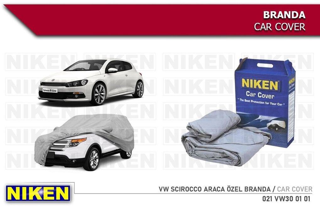47417560 Vw Scirocco Araca Özel Üretim Oto Branda Araç Örtüsü Tüm Modeller Niken