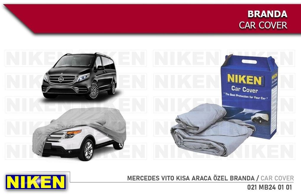 47417562 Mercedes Vito Kısa Araca Özel Üretim Oto Branda Araç Örtüsü Tüm Modeller Niken