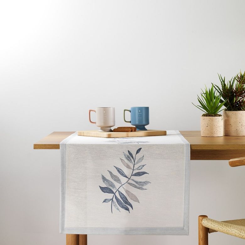 ₺499,0 Schafer Home Lufa Runner 50X150 Cm 1 Parça-Mavi