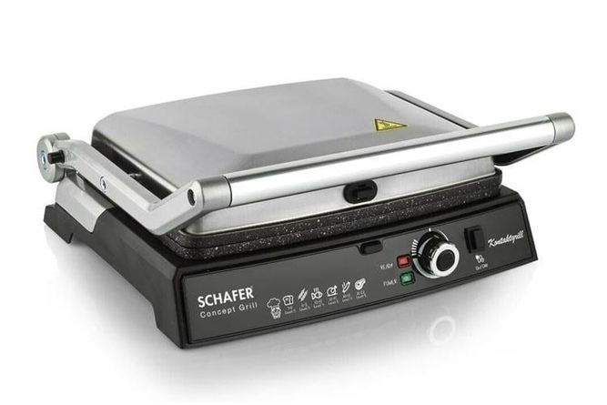₺4.999,00.- Schafer Concept Grill Tost Makinesi-Inox