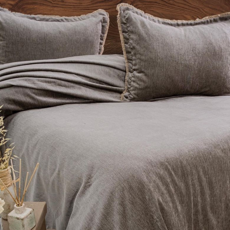 :.₺4.999,00 Schafer Home Blossom Yatak Örtüsü Seti 3 Parça-Bej
