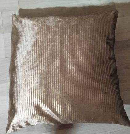 4lü Lüks Kadife Kırlent Kılıfı Çizgi