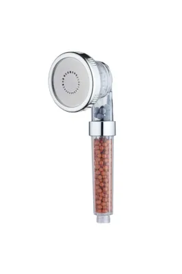 ® %50 Su Tasarruflu ve Arıtmalı Doğal Taşlı Banyo El Duş Başlığı