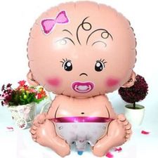50282024 İkm Group Kız Bebek Pembe Folyo Balon