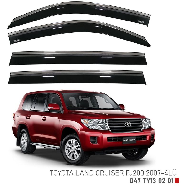 51509035 Toyota Land Cruiser Fj200 Kromlu Cam Rüzgarlığı Niken 2007+