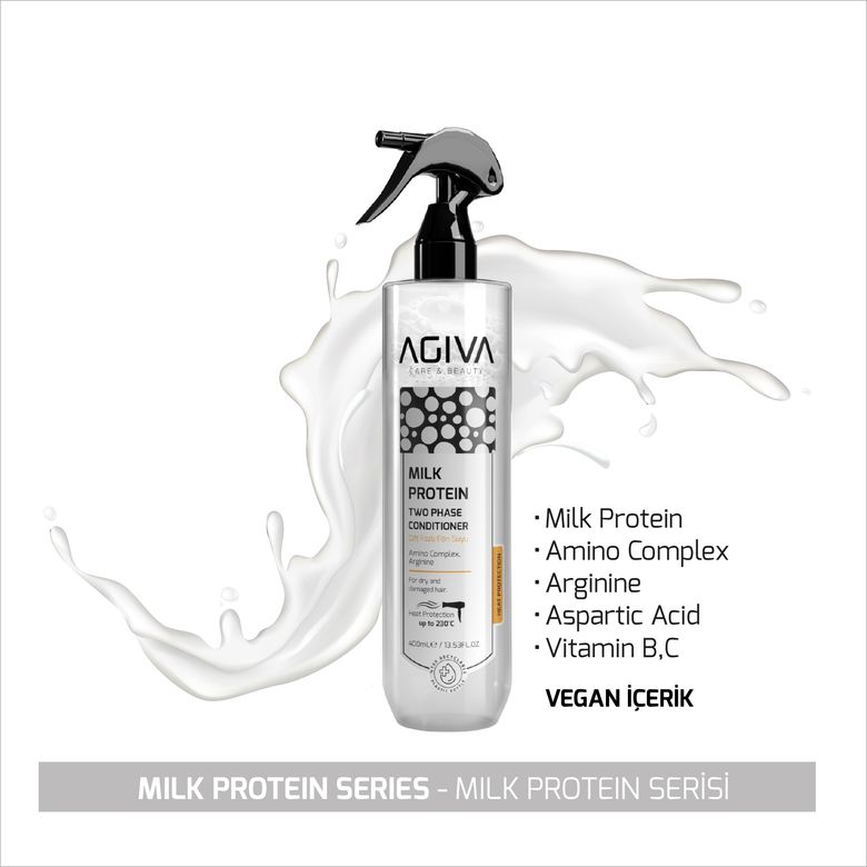 546asd46 Agiva Milk Protein Çift Fazlı Fön Suyu