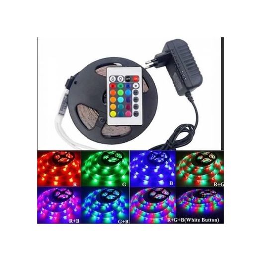 55MT8-HT-HIS-1798 Just Cheap Store 3 Çipli Rgb İç Mekan Şerit Led 5 Metre