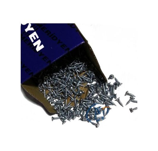 55TK-TK-CNT-2010707090P Klips, Menteşe, Ayak, Ağaç, Sunta Vidası - 3X13Mm, 1000 Adet Diğer