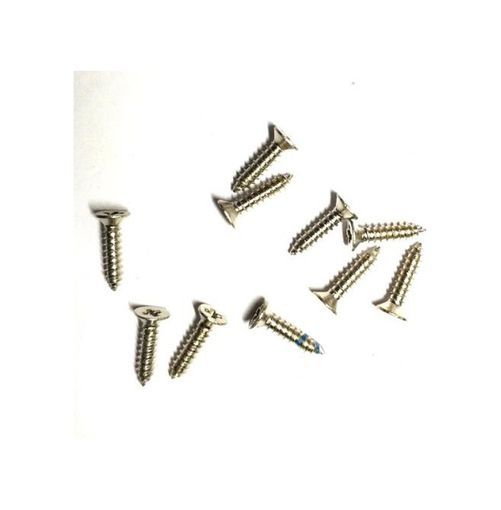 55TK-TK-CNT-6502991995N Klips, Menteşe, Ayak, Ağaç, Sunta Vidası 2,2X9,5Mm - Nikel 100 Adet Diğer