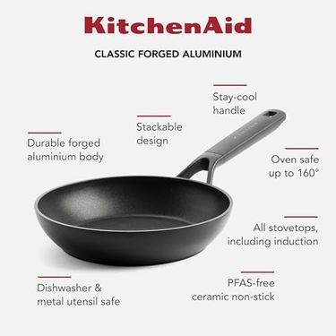 57855210126294280184975 Classic Alu Seramik Kaplama Kızartma Tavası 20 Cm Açık Bakır