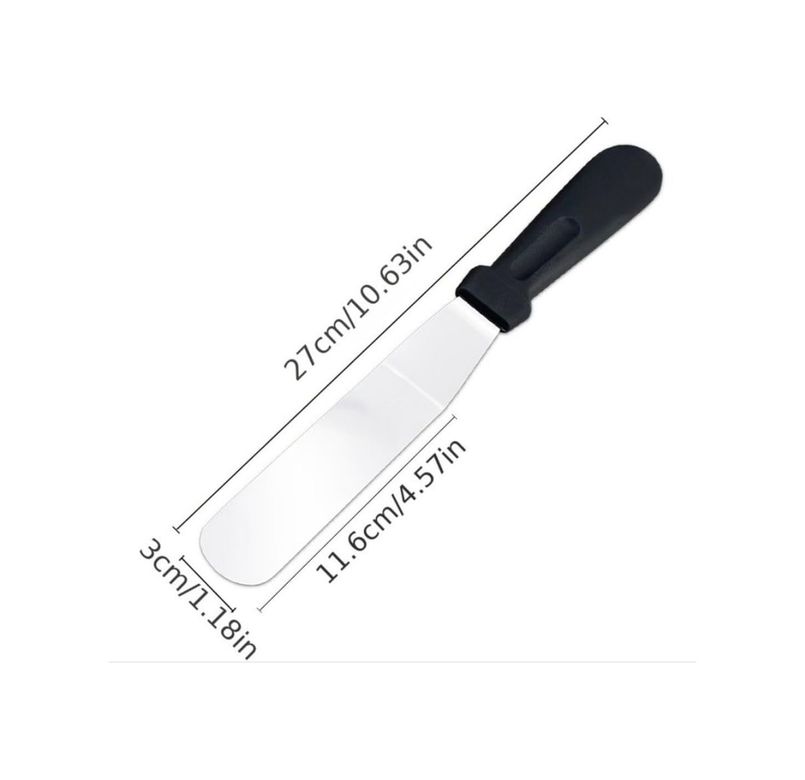 57855210126337080184975 Çelik Pasta Sıvama Spatulası 27 Cm 0