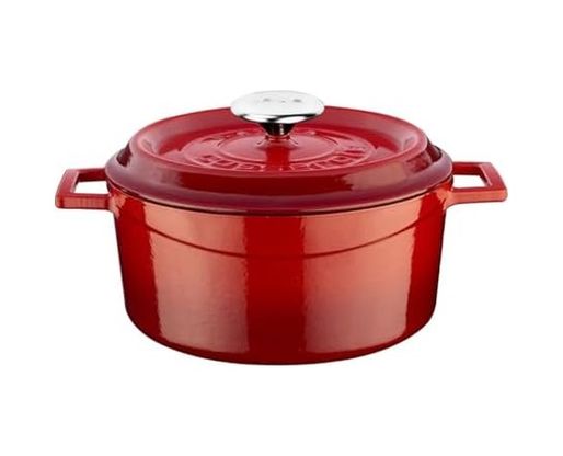57855210129007980184975 Yuvarlak Döküm 24Cm Trendy Serisi Tencere & Döküm 20Cm Sahan Set - Şef Standartlarında Premium Set Açık Bakır