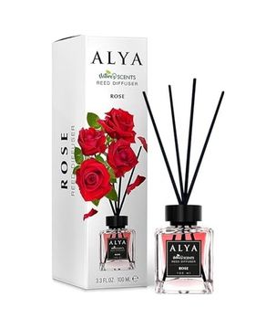 57858324442568899283959 Alya Alya 's Scents Rose Bambu Çubuklu Oda Kokusu- Gül Kokusu Diğer