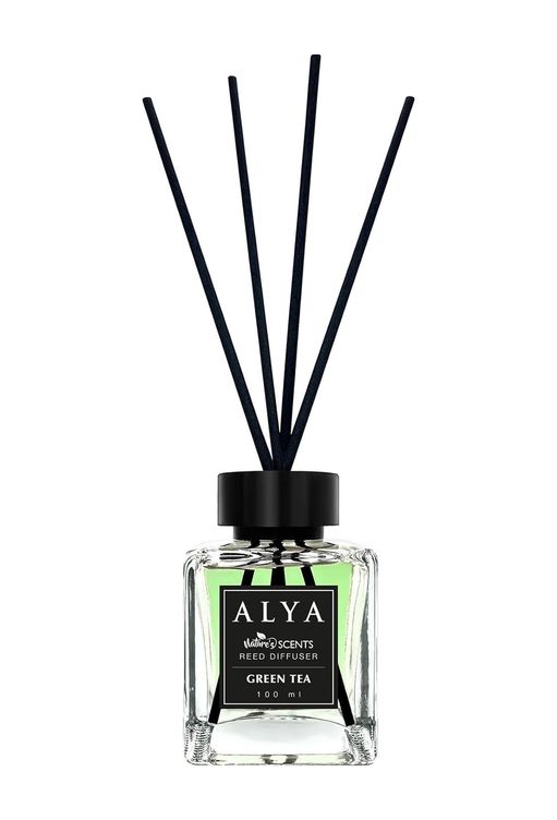 57858324442638999283959 Alya Alya 's Scents Green Tea Bambu Çubuklu Oda Kokusu - Yeşilçay Kokusu Diğer