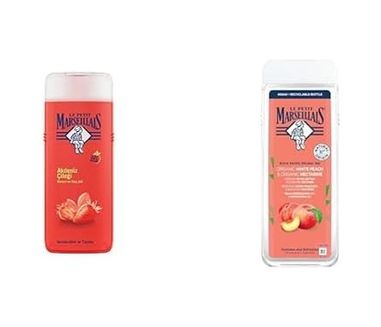 57858324443945699283959 Le Petit Marseillais Duş Jeli Organik Akdeniz Çileği 400 Ml +Le Petit Marseillais Duş Jeli Şeftali Ve Nektarin 400 Ml Diğer