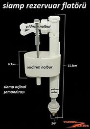 57858324453952499283959 Siamp Flatör Dik Rezervuar İç Takım Şamandıra Kaliteli Diğer