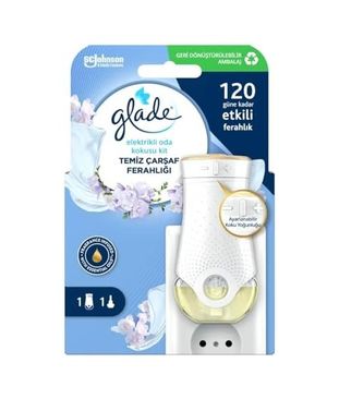 57858324454809699283959 Glade Elektrikli Oda Kokusu Kit, Temiz Çarşaf Ferahlığı Diğer