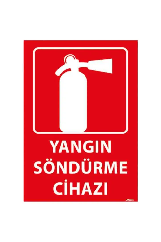 6 Kg Ruhsata Uygun 4Yil Köpüklü Yangin Tüpü(Levha-Aski)