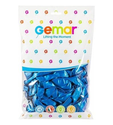 60272024 Gemar 50'li Metalik Blue Balon 33*13